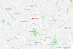carte de situation de O Les Pieds en centre ville